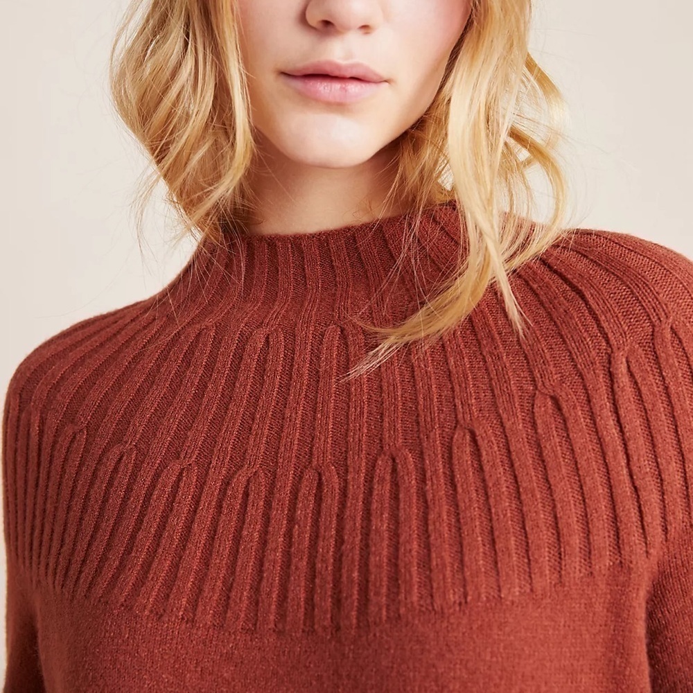 Anthropologie Wilford Tunic Sweater Sz S - Picture 5 of 10